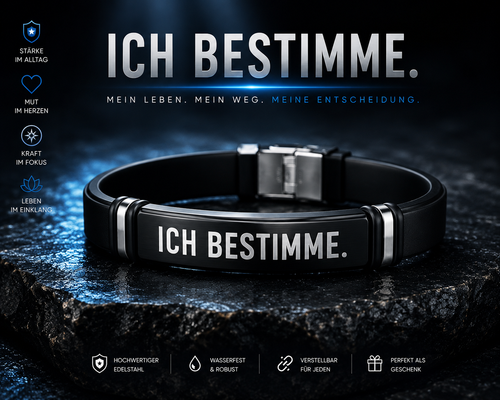 ICH BESTIMME - das Entscheidungsarmband